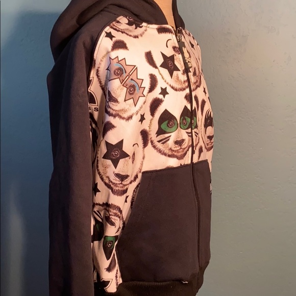 Kids zipper hoodie Six Bunnies size 8 years - Picture 4 of 6